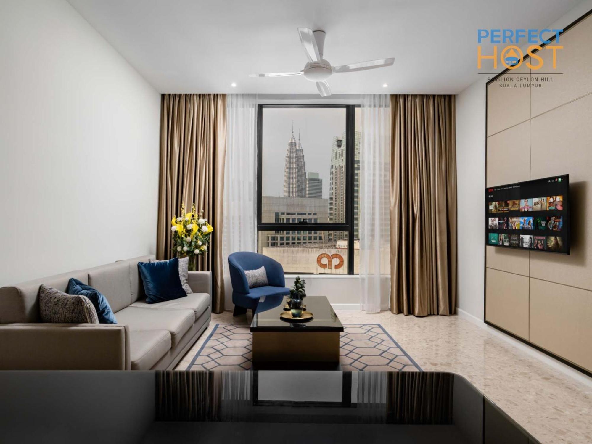 Appart hôtel Pavilion Ceylon Hill Suites, Bukit Bintang By Perfect Host